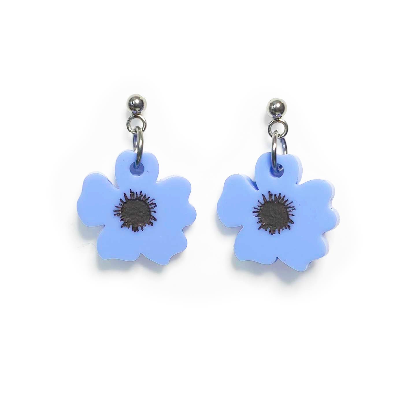 WILD ROSE MINI DANGLE | CORNFLOWER