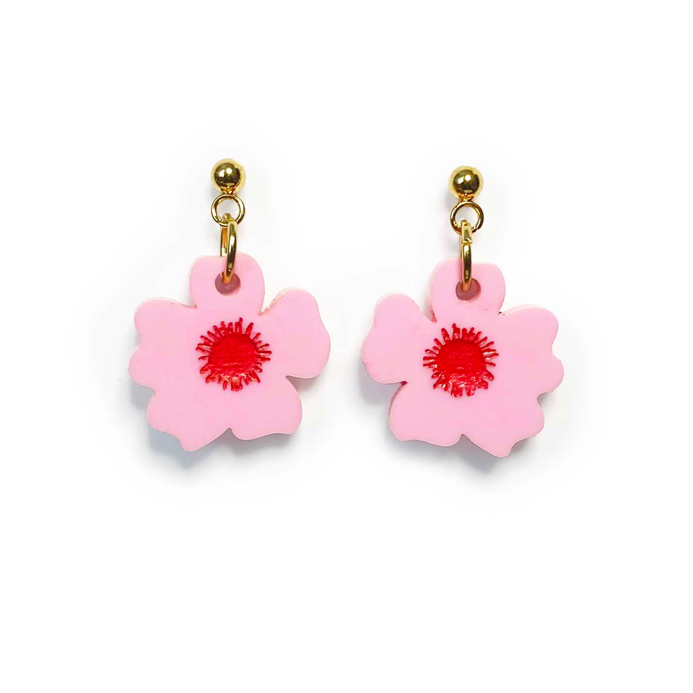 WILD ROSE MINI DANGLE | ROSE