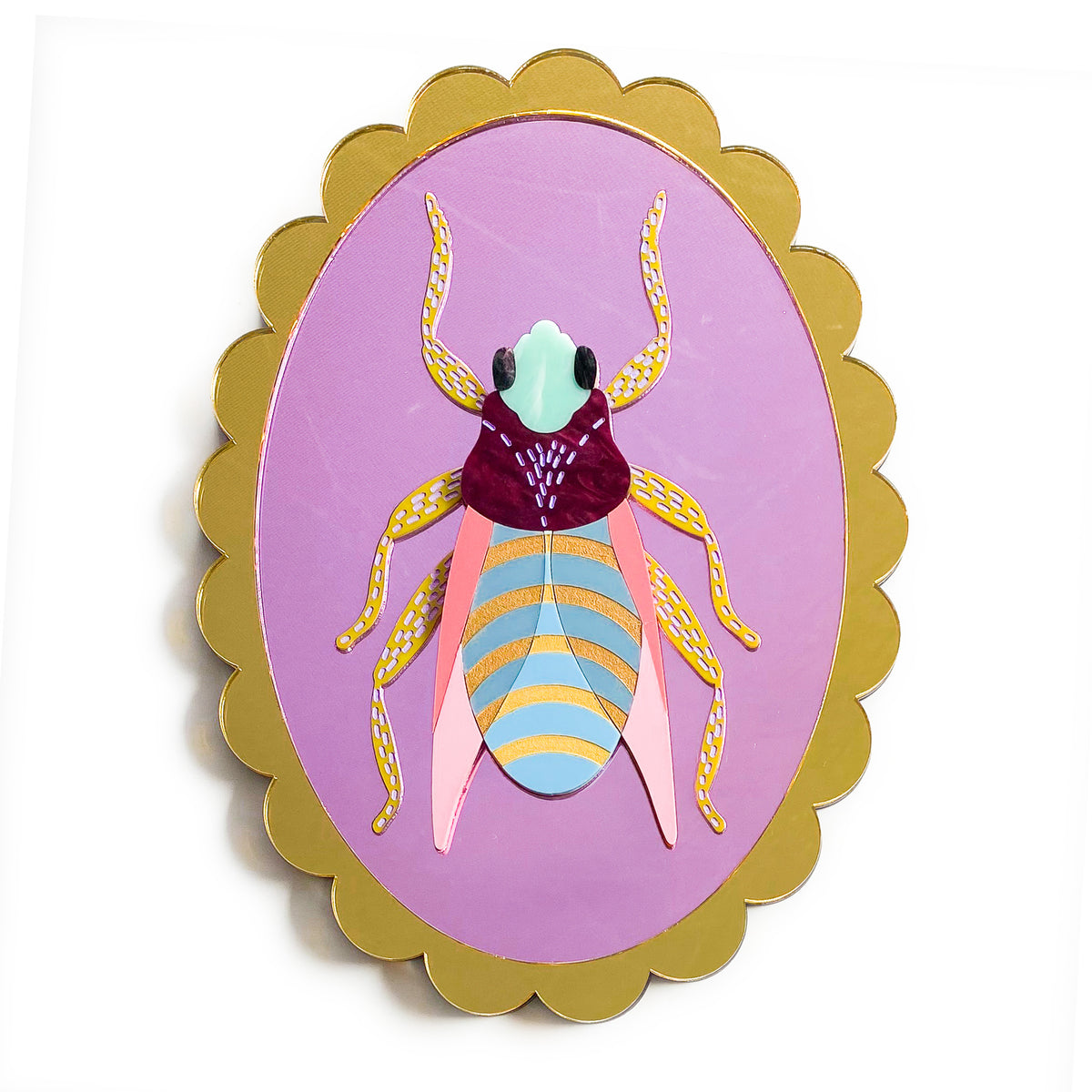 HIPPOBOSCA | ACRYLIC BUG MIRROR | LARGE – Miss Lizzy
